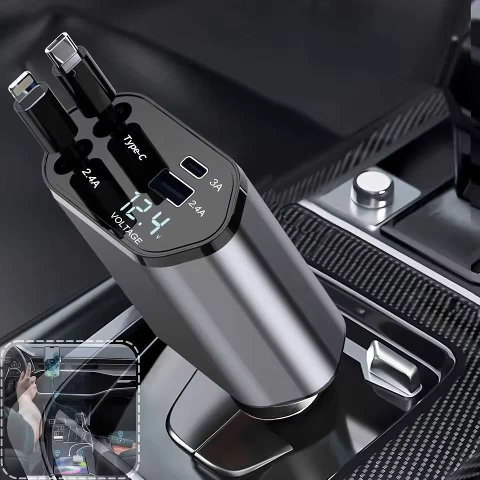 Le chargeur rétractable